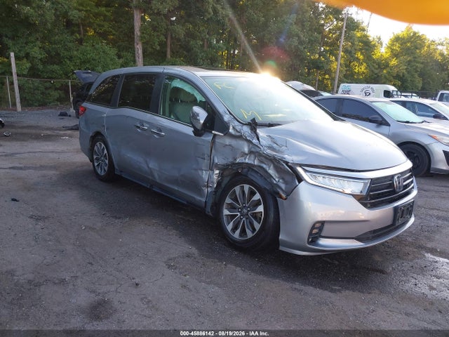 2022 Honda Odyssey Ex-l მანქანა იყიდება აუქციონზე, vin: 5FNRL6H75NB047083, აუქციონის ნომერი: 45886142