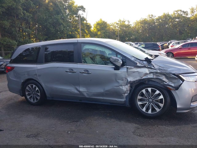 2022 Honda Odyssey Ex-l მანქანა იყიდება აუქციონზე, vin: 5FNRL6H75NB047083, აუქციონის ნომერი: 45886142