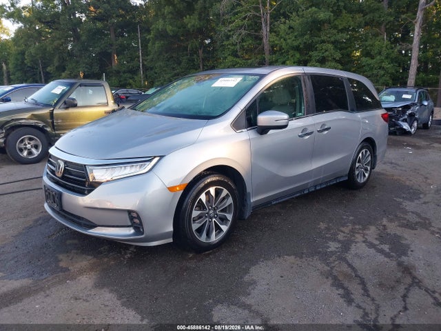 2022 Honda Odyssey Ex-l მანქანა იყიდება აუქციონზე, vin: 5FNRL6H75NB047083, აუქციონის ნომერი: 45886142