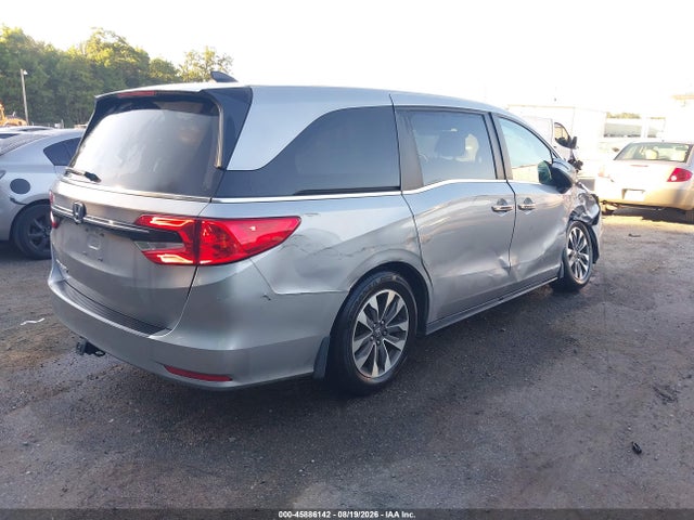 2022 Honda Odyssey Ex-l მანქანა იყიდება აუქციონზე, vin: 5FNRL6H75NB047083, აუქციონის ნომერი: 45886142