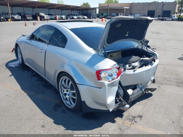 2006 Infiniti G35 მანქანა იყიდება აუქციონზე, vin: JNKCV54E06M706600, აუქციონის ნომერი: 45886153