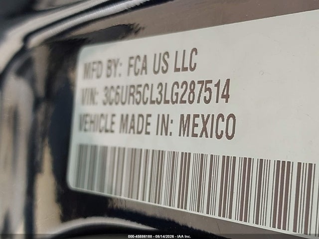 Продаж на аукціоні авто 2020 Ram 2500 Tradesman  4x4 6'4 Box, vin: 3C6UR5CL3LG287514, номер лоту: 45886188