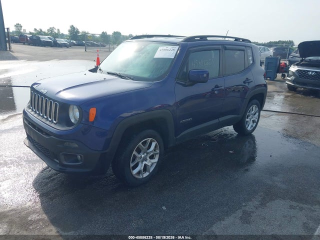 2017 Jeep Renegade Latitude მანქანა იყიდება აუქციონზე, vin: ZACCJBBB2HPE49643, აუქციონის ნომერი: 45886228