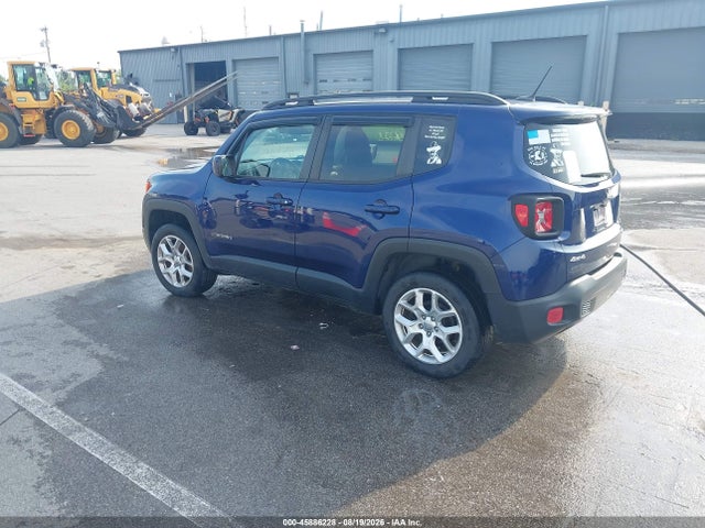 2017 Jeep Renegade Latitude მანქანა იყიდება აუქციონზე, vin: ZACCJBBB2HPE49643, აუქციონის ნომერი: 45886228