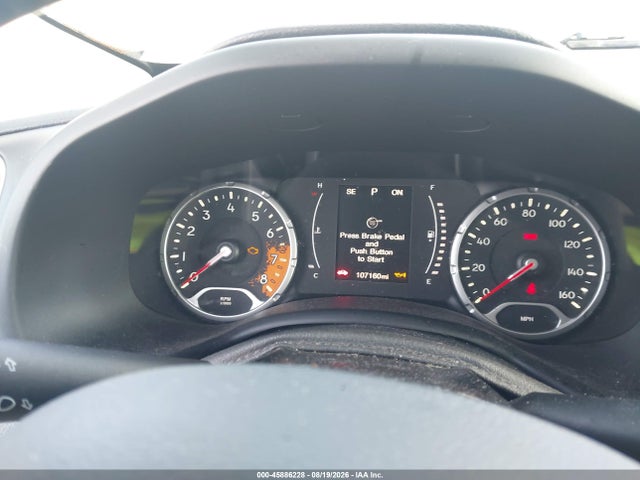 2017 Jeep Renegade Latitude მანქანა იყიდება აუქციონზე, vin: ZACCJBBB2HPE49643, აუქციონის ნომერი: 45886228