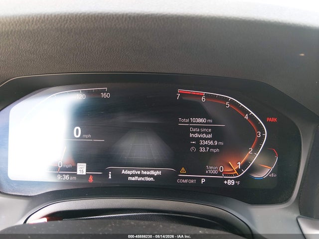 Aukcja sprzedaży 2020 Bmw 330i, vin: 3MW5R1J02L8B13939, numer aukcji: 45886230