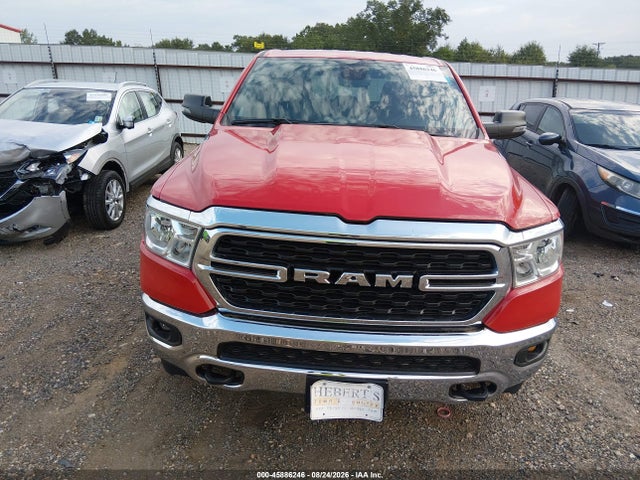45886246 :رقم المزاد ، 1C6SRFFT5RN193322 vin ، 2024 Ram 1500 Big Horn  4x4 5'7 Box مزاد بيع