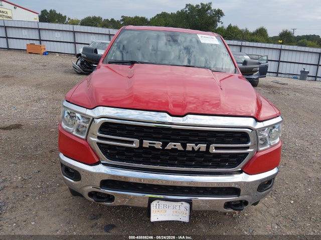 45886246 :رقم المزاد ، 1C6SRFFT5RN193322 vin ، 2024 Ram 1500 Big Horn  4x4 5'7 Box مزاد بيع