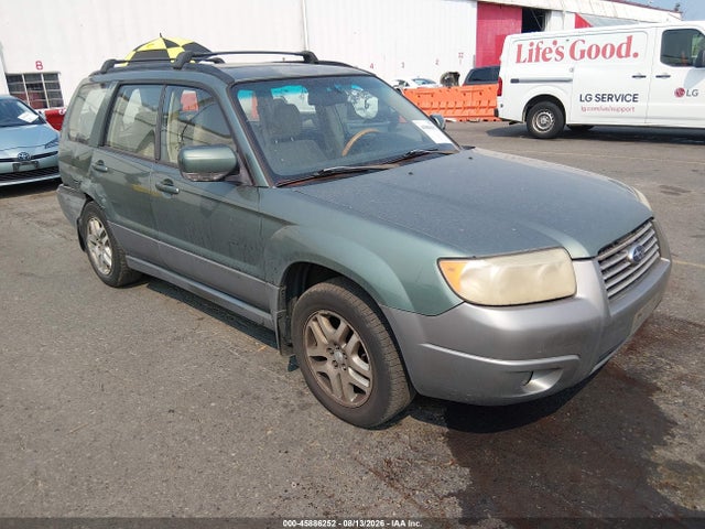 45886252 :رقم المزاد ، JF1SG67606H742223 vin ، 2006 Subaru Forester 2.5x L.l. Bean Edition مزاد بيع