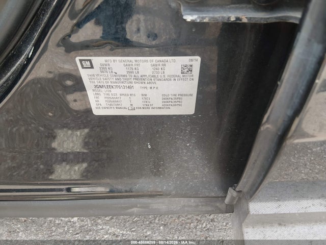 Chevrolet EQUINOX LS 2015 2GNFLEEK7F6131491 Image 9