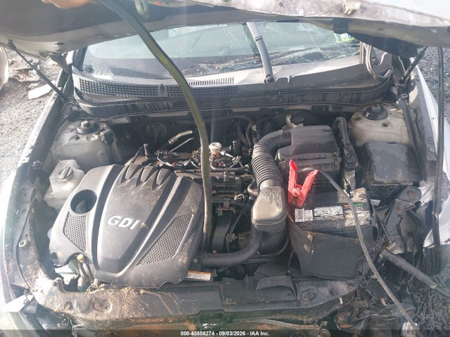 2011 Hyundai Sonata Gls მანქანა იყიდება აუქციონზე, vin: 5NPEB4AC1BH041985, აუქციონის ნომერი: 45886274