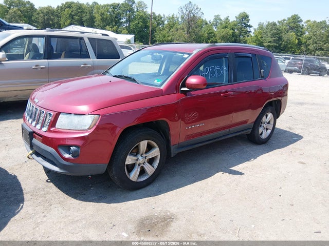 2016 Jeep Compass Latitude მანქანა იყიდება აუქციონზე, vin: 1C4NJDEB1GD558379, აუქციონის ნომერი: 45886287