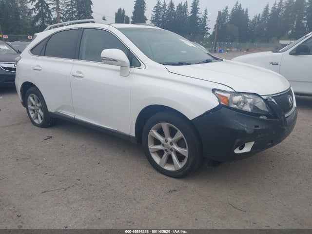 Aukcja sprzedaży 2010 Lexus Rx 350, vin: 2T2BK1BAXAC002016, numer aukcji: 45886288