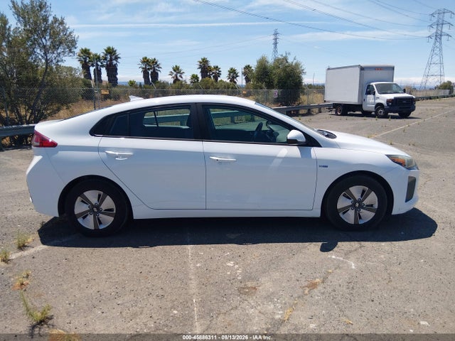 KMHC65LC5KU107082 Hyundai Ioniq Hybrid Blue
