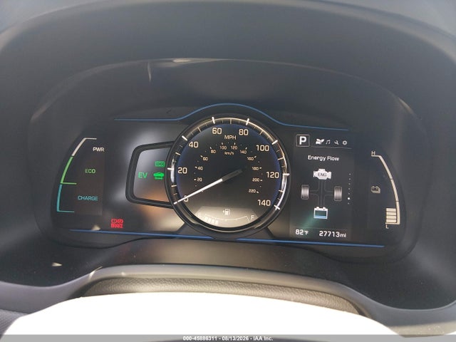 KMHC65LC5KU107082 Hyundai Ioniq Hybrid Blue