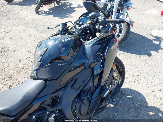 45886420 :رقم المزاد ، ML5ZXCP10SDA42647 vin ، 2025 Kawasaki Zx400 P مزاد بيع