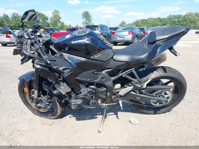 45886420 :رقم المزاد ، ML5ZXCP10SDA42647 vin ، 2025 Kawasaki Zx400 P مزاد بيع