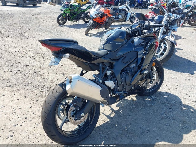 45886420 :رقم المزاد ، ML5ZXCP10SDA42647 vin ، 2025 Kawasaki Zx400 P مزاد بيع