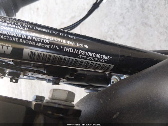 Продаж на аукціоні авто 2019 Harley-davidson Xl1200 Ns, vin: 1HD1LP310KC401086, номер лоту: 45886503