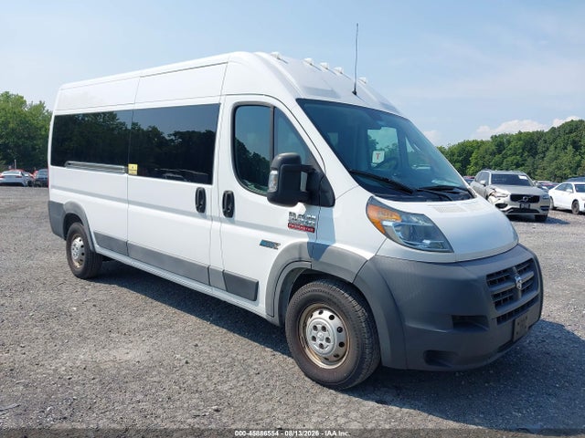 2018 Ram Promaster 2500 Window Van High Roof 159 Wb მანქანა იყიდება აუქციონზე, vin: 3C7WRVPG1JE154731, აუქციონის ნომერი: 45886554