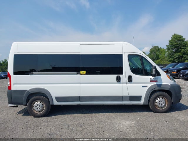 2018 Ram Promaster 2500 Window Van High Roof 159 Wb მანქანა იყიდება აუქციონზე, vin: 3C7WRVPG1JE154731, აუქციონის ნომერი: 45886554