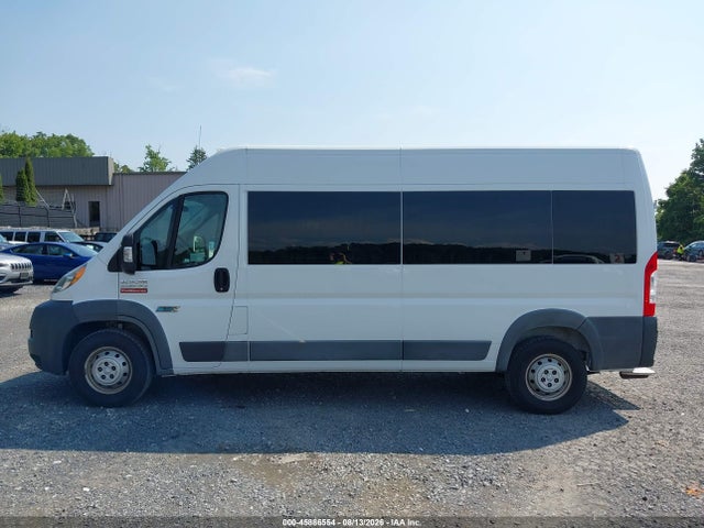2018 Ram Promaster 2500 Window Van High Roof 159 Wb მანქანა იყიდება აუქციონზე, vin: 3C7WRVPG1JE154731, აუქციონის ნომერი: 45886554