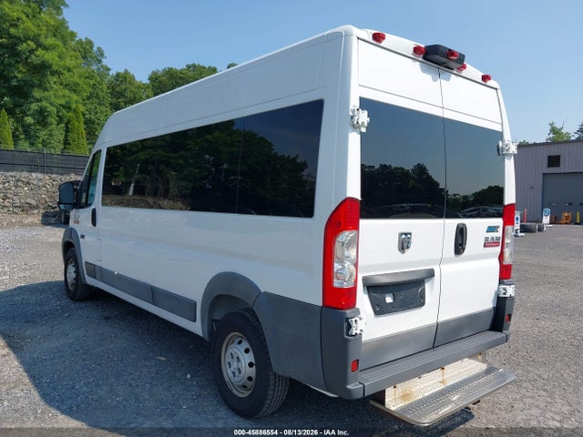 2018 Ram Promaster 2500 Window Van High Roof 159 Wb მანქანა იყიდება აუქციონზე, vin: 3C7WRVPG1JE154731, აუქციონის ნომერი: 45886554