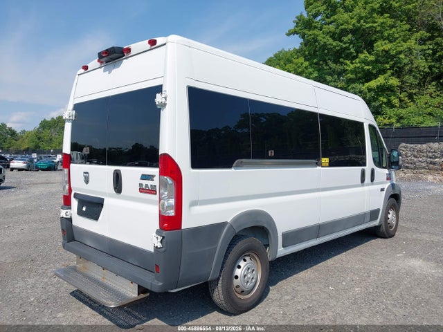 2018 Ram Promaster 2500 Window Van High Roof 159 Wb მანქანა იყიდება აუქციონზე, vin: 3C7WRVPG1JE154731, აუქციონის ნომერი: 45886554