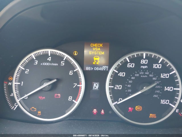 45886571 :رقم المزاد ، 5J8TB4H35JL027435 vin ، 2018 Acura Rdx Acurawatch Plus Package مزاد بيع