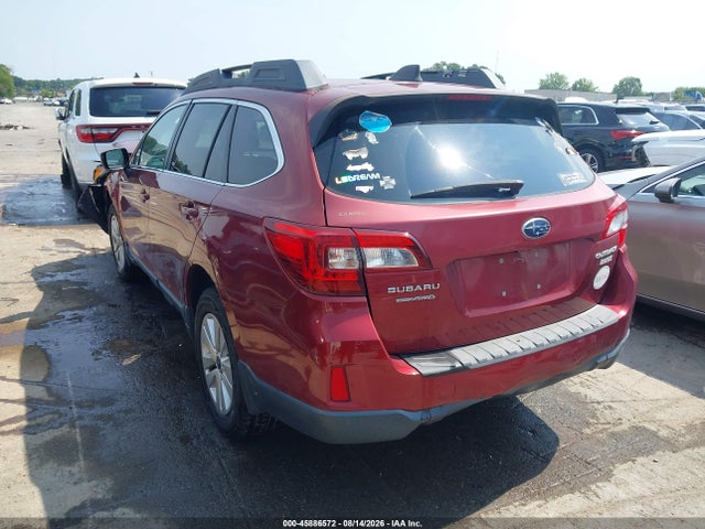 Продаж на аукціоні авто 2016 Subaru Outback 2.5i Premium, vin: 4S4BSACC3G3354744, номер лоту: 45886572