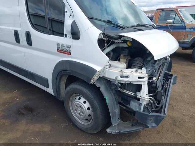 2021 Ram Promaster 2500 High Roof 159 Wb მანქანა იყიდება აუქციონზე, vin: 3C6LRVDG7ME555930, აუქციონის ნომერი: 45886609