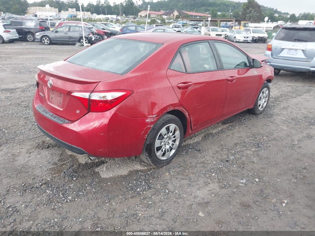 2016 Toyota Corolla S მანქანა იყიდება აუქციონზე, vin: 5YFBURHE1GP442903, აუქციონის ნომერი: 45886627