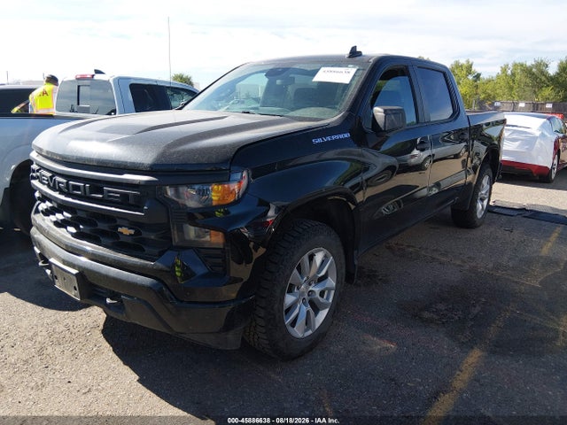 Продажа на аукционе авто 2022 Chevrolet Silverado 1500 4wd  Short Bed Custom, vin: 1GCPDBEK5NZ593057, номер лота: 45886638