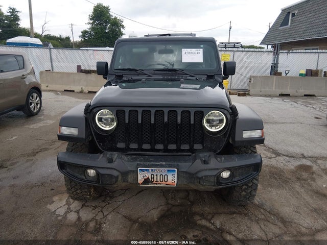 45886648 :رقم المزاد ، 1C4HJXDN4MW601493 vin ، 2021 Jeep Wrangler Unlimited Willys 4x4 مزاد بيع