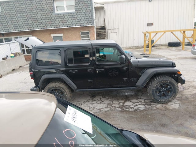 45886648 :رقم المزاد ، 1C4HJXDN4MW601493 vin ، 2021 Jeep Wrangler Unlimited Willys 4x4 مزاد بيع