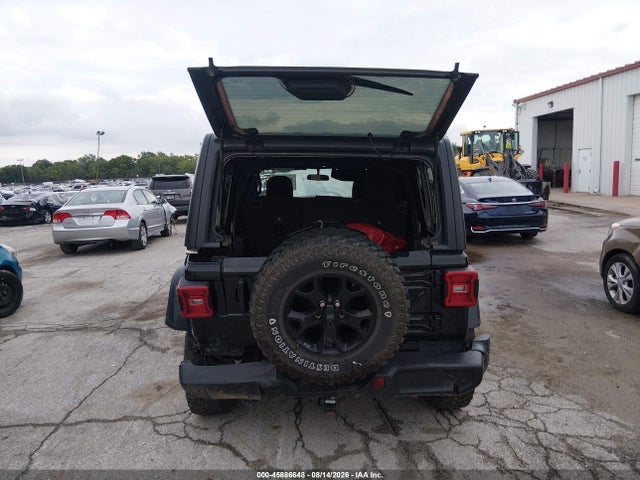 45886648 :رقم المزاد ، 1C4HJXDN4MW601493 vin ، 2021 Jeep Wrangler Unlimited Willys 4x4 مزاد بيع