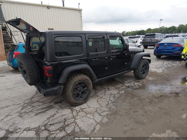 45886648 :رقم المزاد ، 1C4HJXDN4MW601493 vin ، 2021 Jeep Wrangler Unlimited Willys 4x4 مزاد بيع