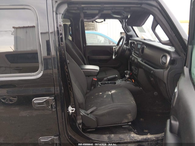 45886648 :رقم المزاد ، 1C4HJXDN4MW601493 vin ، 2021 Jeep Wrangler Unlimited Willys 4x4 مزاد بيع