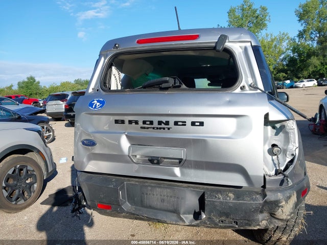 Aukcja sprzedaży 2022 Ford Bronco Sport, vin: 3FMCR9A6XNRD04563, numer aukcji: 45886714