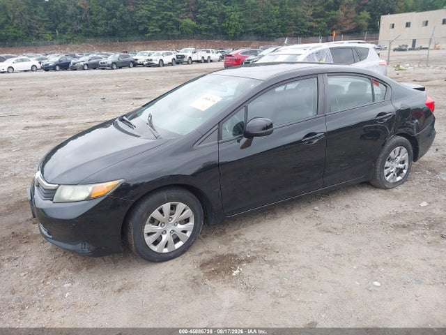 Продаж на аукціоні авто 2012 Honda Civic Lx, vin: 2HGFB2F59CH305422, номер лоту: 45886738