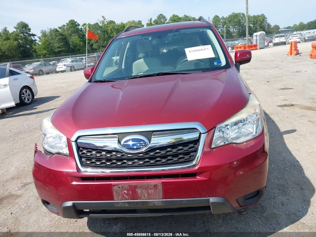 2015 Subaru Forester 2.5i Premium მანქანა იყიდება აუქციონზე, vin: JF2SJAFC1FH571604, აუქციონის ნომერი: 45886815