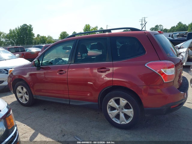 2015 Subaru Forester 2.5i Premium მანქანა იყიდება აუქციონზე, vin: JF2SJAFC1FH571604, აუქციონის ნომერი: 45886815