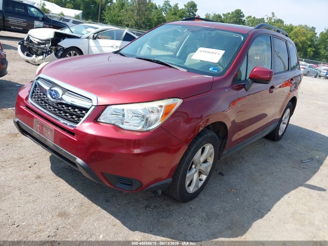 2015 Subaru Forester 2.5i Premium მანქანა იყიდება აუქციონზე, vin: JF2SJAFC1FH571604, აუქციონის ნომერი: 45886815