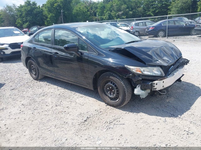 45886823 :رقم المزاد ، 19XFB2F5XFE276656 vin ، 2015 Honda Civic Lx مزاد بيع