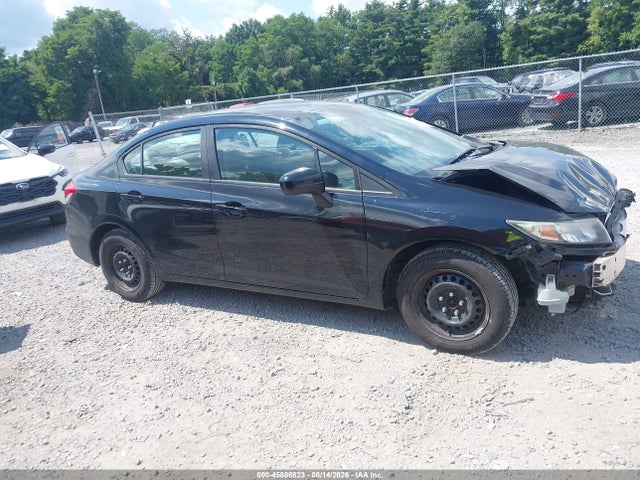 45886823 :رقم المزاد ، 19XFB2F5XFE276656 vin ، 2015 Honda Civic Lx مزاد بيع