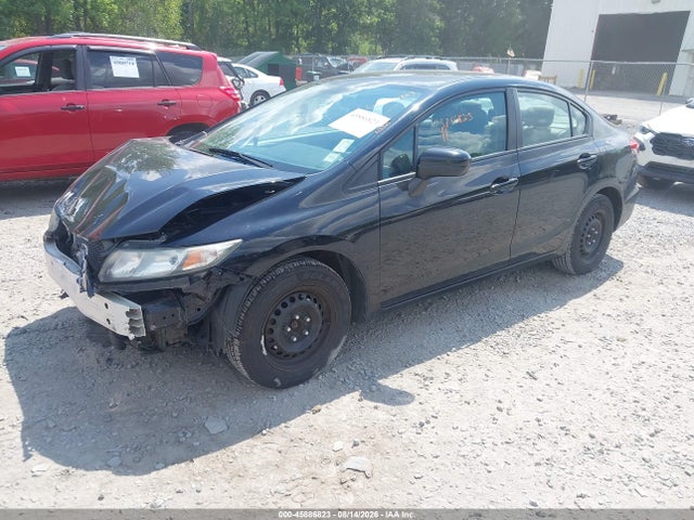 45886823 :رقم المزاد ، 19XFB2F5XFE276656 vin ، 2015 Honda Civic Lx مزاد بيع