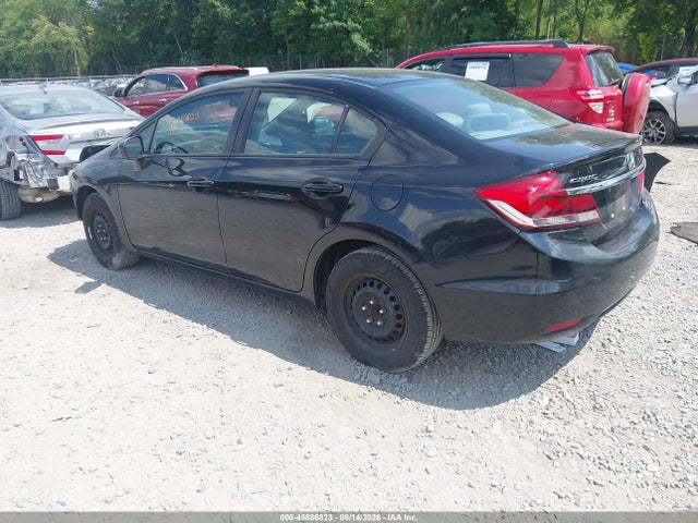 45886823 :رقم المزاد ، 19XFB2F5XFE276656 vin ، 2015 Honda Civic Lx مزاد بيع
