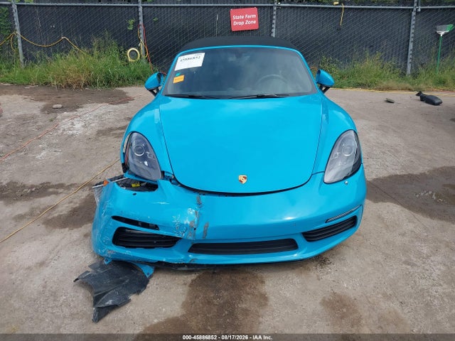 Продаж на аукціоні авто 2018 Porsche 718 Boxster S, vin: WP0CB2A87JS228364, номер лоту: 45886852