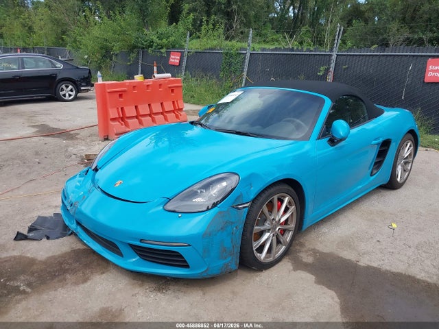 Продаж на аукціоні авто 2018 Porsche 718 Boxster S, vin: WP0CB2A87JS228364, номер лоту: 45886852
