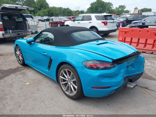 Продаж на аукціоні авто 2018 Porsche 718 Boxster S, vin: WP0CB2A87JS228364, номер лоту: 45886852
